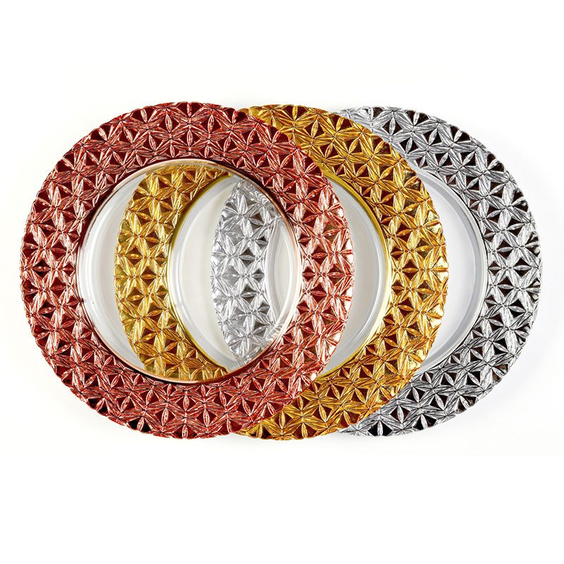 Wholesale Glass Charger Plate PZ-047 - Image 4